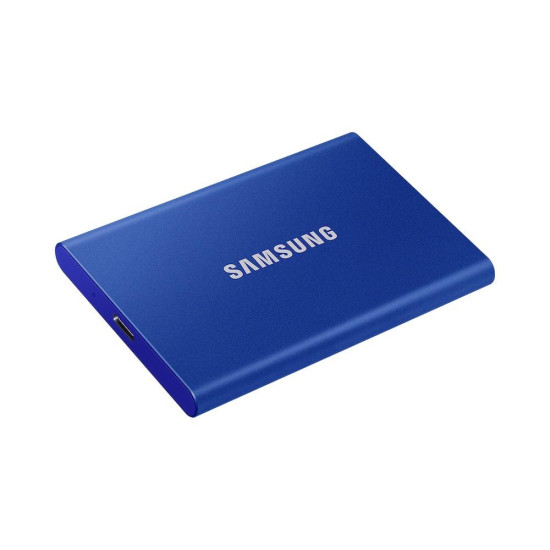 Външен SSD диск Samsung T7 Indigo 2TB, USB 3.2, Blue
