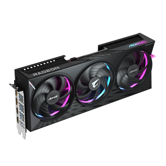 Видеокарта GIGABYTE AORUS Radeon RX 9070 XT ELITE 16G GDDR6, 256-bit, 1xHDMI, 3xDP