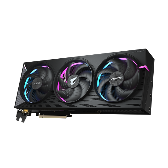 Видеокарта GIGABYTE AORUS Radeon RX 9070 XT ELITE 16G GDDR6, 256-bit, 1xHDMI, 3xDP