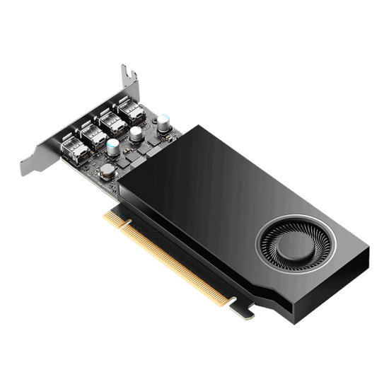 Видеокарта PNY NVIDIA RTX A400, 4GB GDDR6, 64-bit, 4xMiniDP