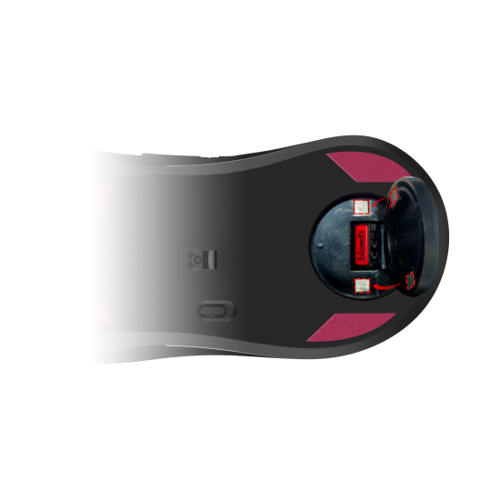 Безжична мишка A4Tech Bloody R90 Plus Stone, Black