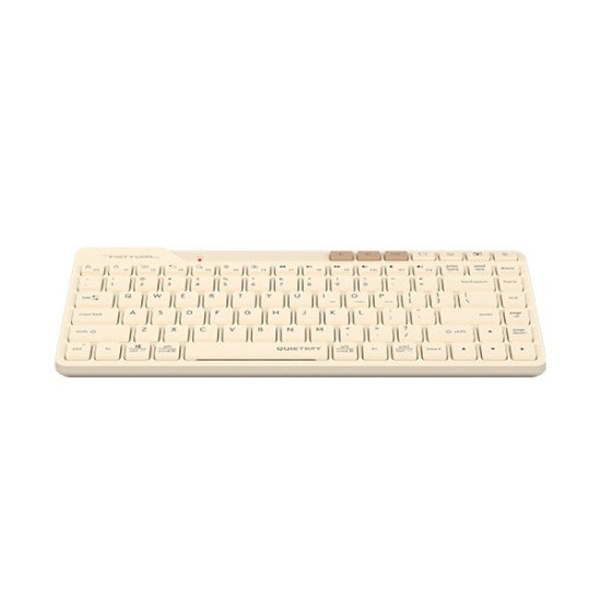 Безжична клавиатура A4Tech FBK26C AS Cafe Latte Fstyler, Silet, кирилизирана