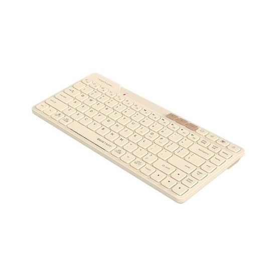 Безжична клавиатура A4Tech FBK26C AS Cafe Latte Fstyler, Silet, кирилизирана
