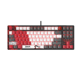 Клавиатура A4Tech Bloody Naraka S87 TKL, Red Switch