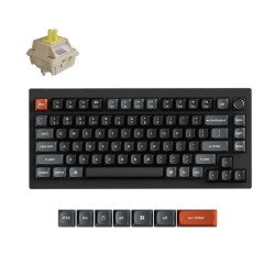 Безжична клавиатура Keychron V1 Ultra 8K, Silk POM Banana Switch
