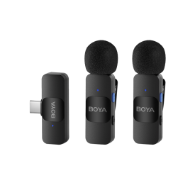 Микрофон BOYA BY-V20, безжичен, USB-C