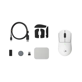 Безжична мишка Logitech G Pro X Superlight 2c Compact, White