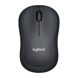 Безжична мишка Logitech M220 Silent, Charcoal/Black