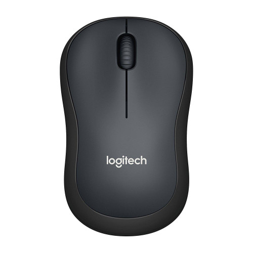 Безжична мишка Logitech M220 Silent, Charcoal/Black
