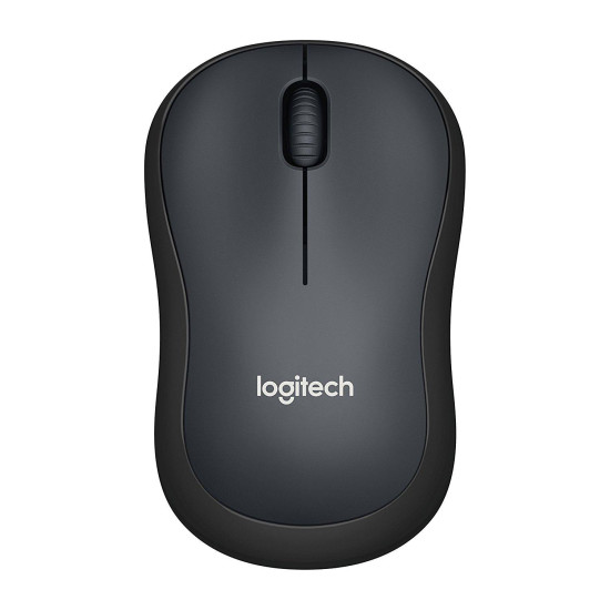 Безжична мишка Logitech M220 Silent, Charcoal/Black