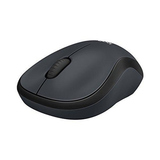 Безжична мишка Logitech M220 Silent, Charcoal/Black