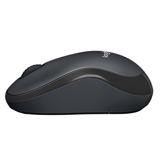 Безжична мишка Logitech M220 Silent, Charcoal/Black