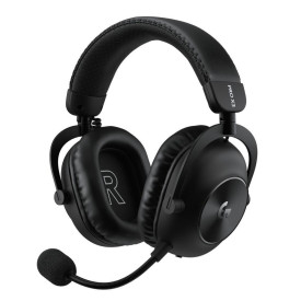 Безжични слушалки Logitech G PRO X3 LIGHTSPEED, с микрофон, Black (981-001740)