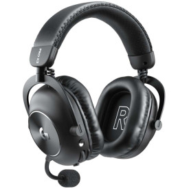 Безжични слушалки Logitech G PRO X3 LIGHTSPEED, с микрофон, Black (981-001740)