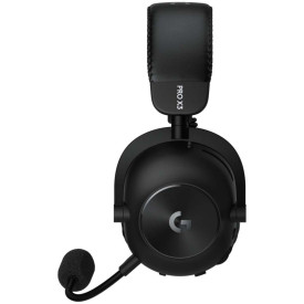Безжични слушалки Logitech G PRO X3 LIGHTSPEED, с микрофон, Black (981-001740)
