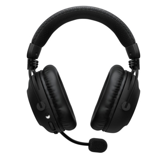 Безжични слушалки Logitech G PRO X3 LIGHTSPEED, с микрофон, Black (981-001740)