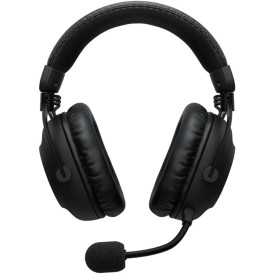 Безжични слушалки Logitech G PRO X3 LIGHTSPEED, с микрофон, Black (981-001740)