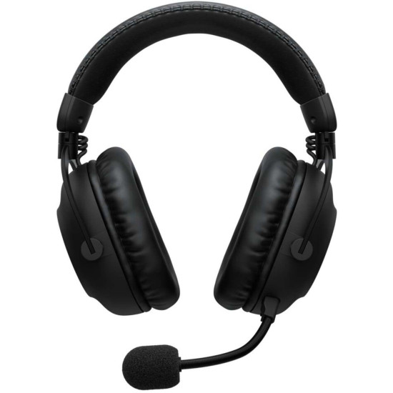 Безжични слушалки Logitech G PRO X3 LIGHTSPEED, с микрофон, Black (981-001740)
