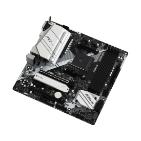 Дънна платка ASRock B550M Pro4, AM4, mATX, 4x DDR4, PCIe 4.0