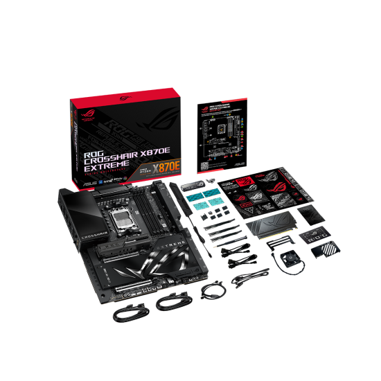 Дънна платка ASUS ROG CROSSHAIR X870E EXTREME WIFI, E-ATX, AM5, DDR5, PCIe 5.0
