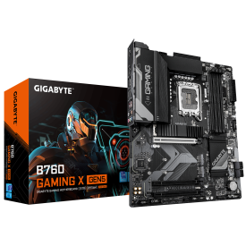 Дънна платка GIGABYTE B760 GAMING X GEN5, ATX, LGA1700, DDR5, PCIe 5.0