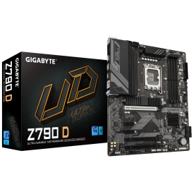 Дънна платка GIGABYTE Z790, ATX, LGA1700, DDR5, PCIe 4.0, USB Type-C