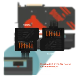Датчик за видеокарта Thermal Grizzly WireView Pro II GPU, 12V-2x6, Normal, Black (TG-WV-P2-H19N)
