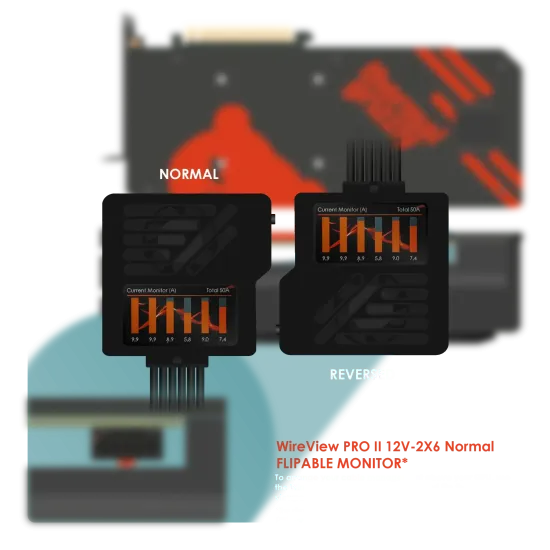 Датчик за видеокарта Thermal Grizzly WireView Pro II GPU, 12V-2x6, Normal, Black (TG-WV-P2-H19N)