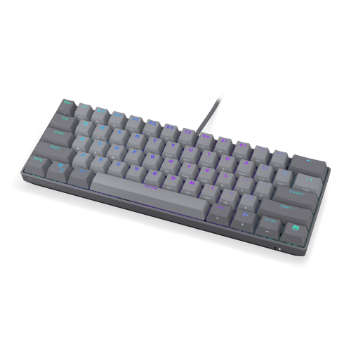 Клавиатура Endorfy Thock V2 Compact, PBT, Endorfy Red switch, US Layout, RGB, Gray