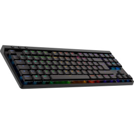 Безжична клавиатура Logitech G515 Lightspeed TKL, GL Tactile Switch, RGB, кирилизирана, Black (920-014074)