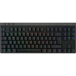 Безжична клавиатура Logitech G515 Lightspeed TKL, GL Tactile Switch, RGB, кирилизирана, Black (920-014074)