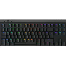 Безжична клавиатура Logitech G515 Lightspeed TKL, GL Tactile Switch, RGB, кирилизирана, Black (920-014074)