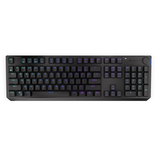 Безжична клавиатура ENDORFY Thock, Kailh Red Switch, RGB, Bluetooth, Black