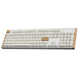 Безжична клавиатура Keychron K10 HE Magnetic Switch, White Special Edition