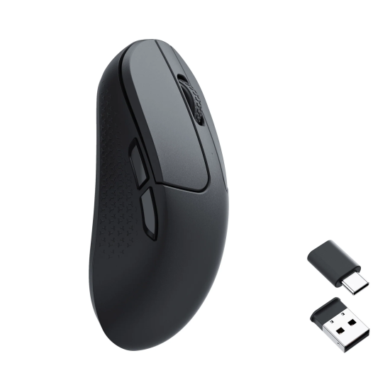 Безжична мишка Keychron M3 Mini, 1000 Hz, Matte Black