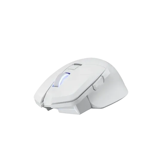 Безжична мишка PowerColor ALPHYN AM10, RGB, White