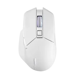 Безжична мишка PowerColor ALPHYN AM10, RGB, White