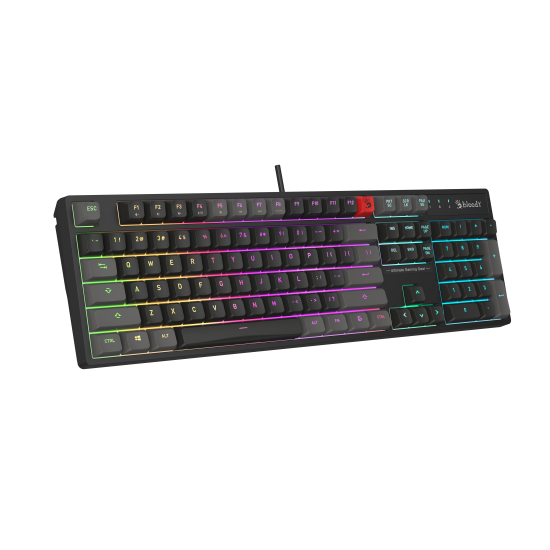 Клавиатура A4Tech Bloody B230N, Neon подсветка, Black (B230N-BL)