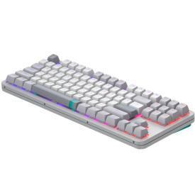 Клавиатура Dark Project ALU87 Daylight, White/Gray, RGB