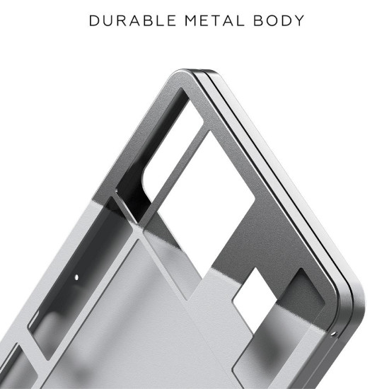 Клавиатура Dark Project ALU87 Daylight, White/Gray, RGB