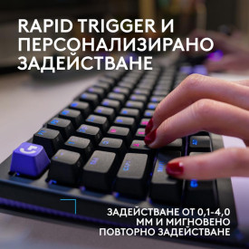 Клавиатура Logitech G512 X 98, 98%, Dual Swap Linear Switch, RGB, Black (920-013981)