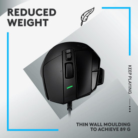 Мишка Logitech G502 X, Жична, USB, Black
