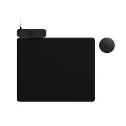 Подложка за мишка Logitech POWERPLAY 2, 344x284x3.5 mm, безжично зареждане, Black (947-000003)
