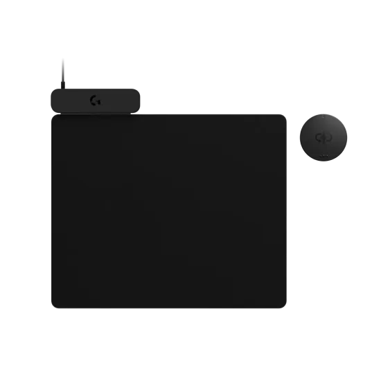 Подложка за мишка Logitech POWERPLAY 2, 344x284x3.5 mm, безжично зареждане, Black (947-000003)