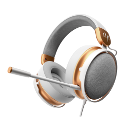 Слушалки Dark Project Sono Wired - White/Gold