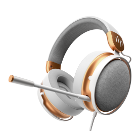 Слушалки Dark Project Sono Wired - White/Gold