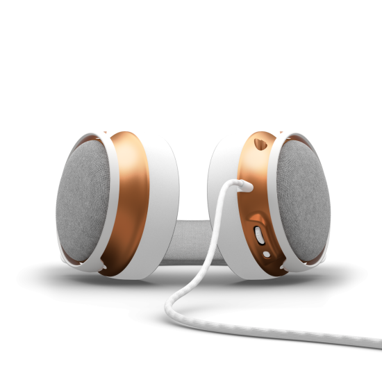 Слушалки Dark Project Sono Wired - White/Gold