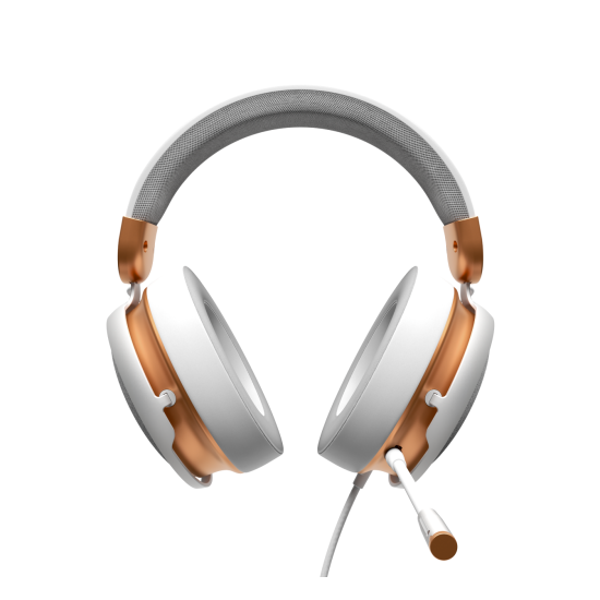 Слушалки Dark Project Sono Wired - White/Gold