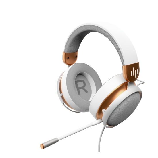 Слушалки Dark Project Sono Wired - White/Gold