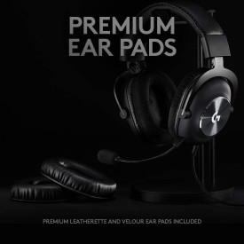 Слушалки Logitech PRO X, USB, Black